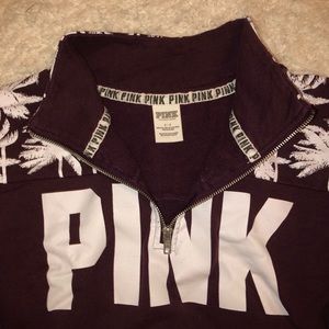 PINK quarter zip